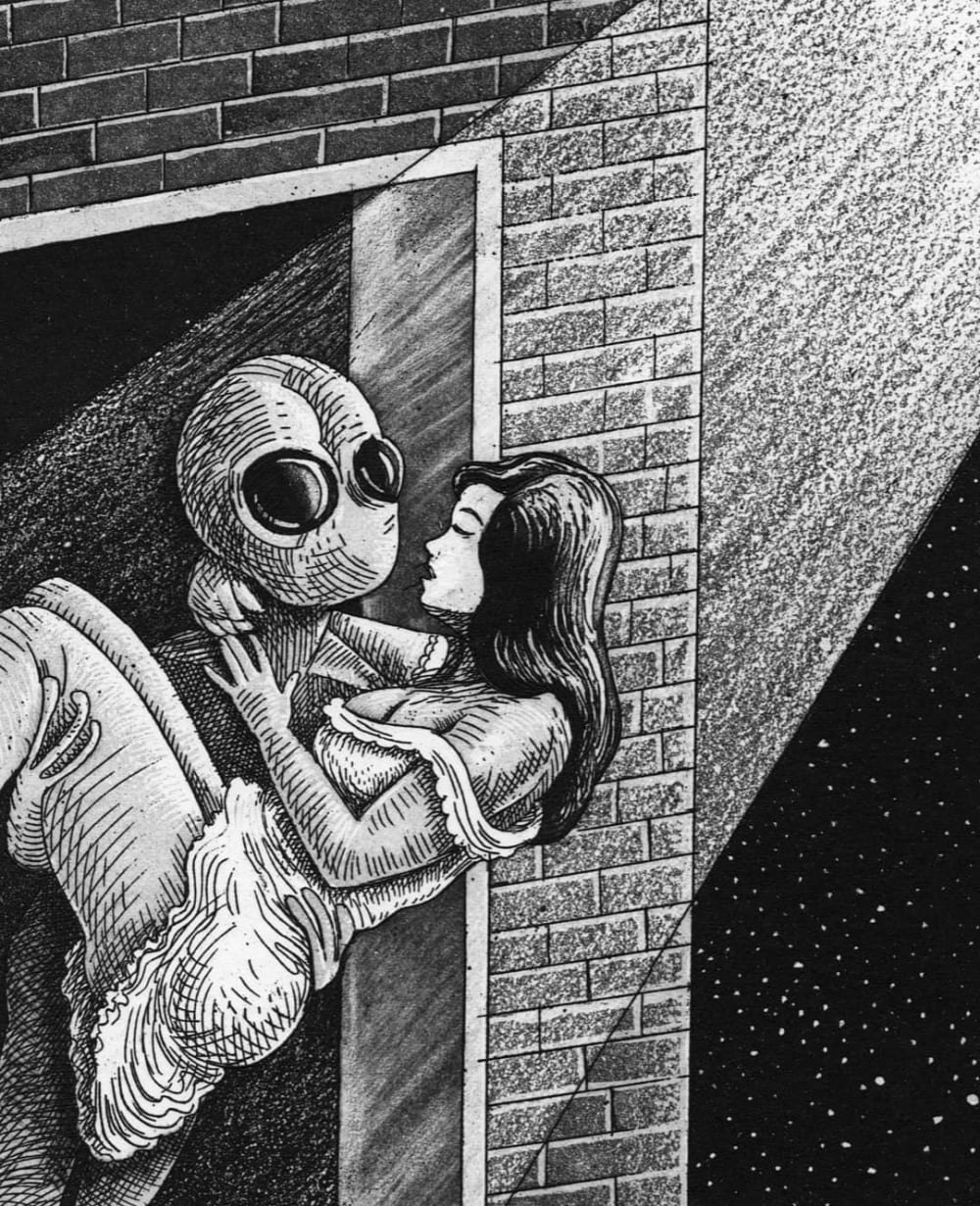 Stranger in The Night- Etching - Image 2
