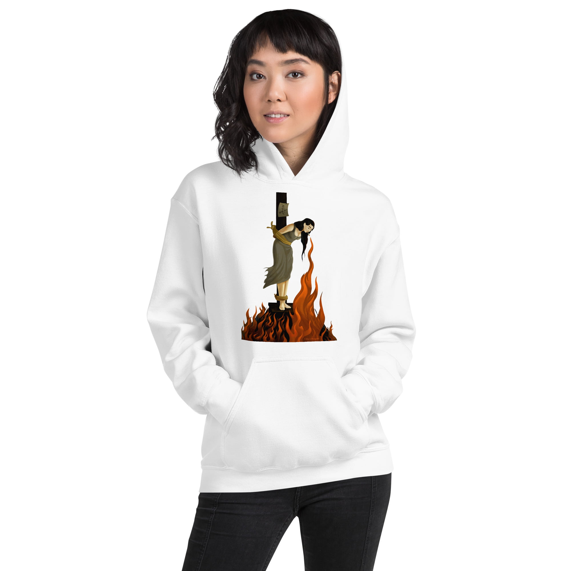 Fire -Unisex Hoodie - Image 8